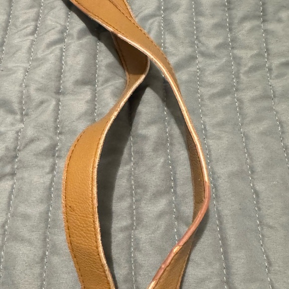 Elegant Tan Crochet Tote Beach Bag - Picture 7 of 8